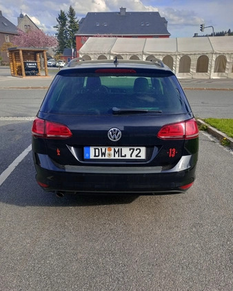 Volkswagen Golf cena 34900 przebieg: 202000, rok produkcji 2014 z Olszyna małe 352
